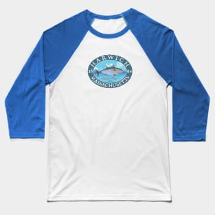 Harwich, Massachusetts (Cape Cod), Bluefin Tuna Baseball T-Shirt